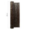 Black Bamboo Fencing Roll 180 x 250 cm
