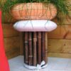 Nigra Black Bamboo Pole Ø 1.5-2 x 300 cm