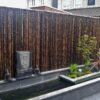 Black Bamboo Fence 180 x 200 cm