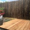 Black Bamboo Fencing Roll 250 x 150 cm