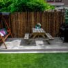 Black Bamboo Fencing Roll 250 x 150 cm