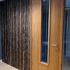 Black Bamboo Fencing Roll 180 x 180 cm