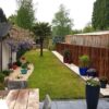 Black Bamboo Fence Roll Deluxe 180 x 180 cm